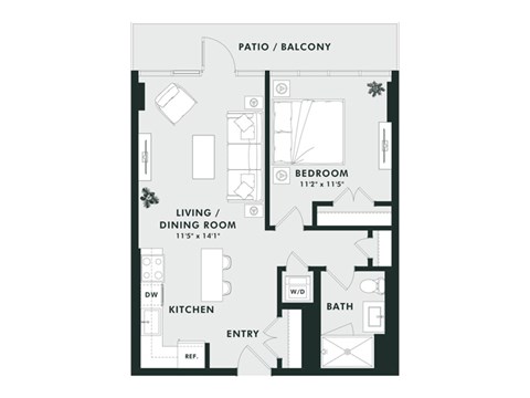 101 V St SW Studio-3 Beds Apartment for Rent - Photo Gallery 77